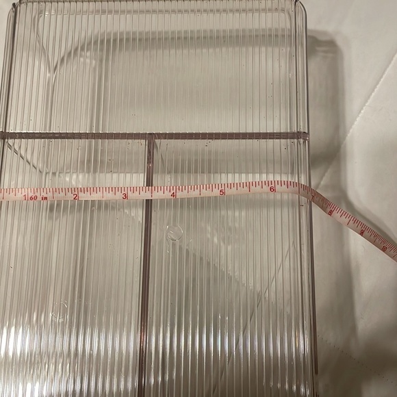 Inter Design clear organizer with three sections - Picture 5 of 8
